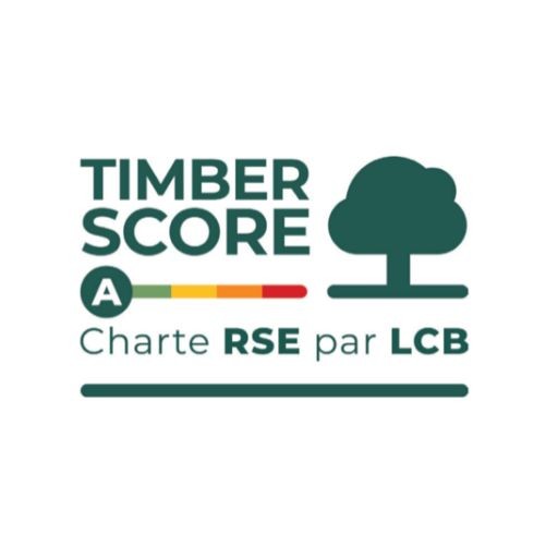 Score Timber Charte RSE par LCB Logo Timber score RSE LCB