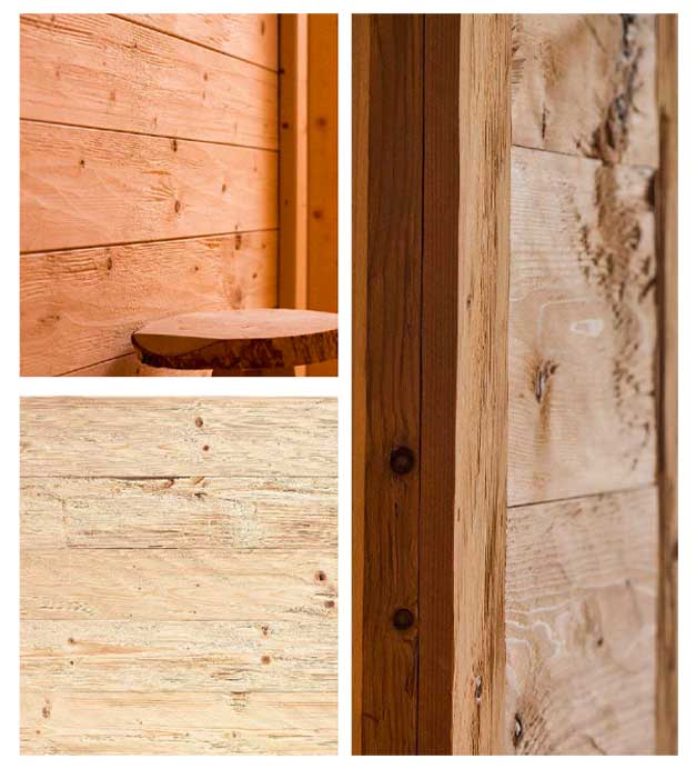 Lames Epicéa éclaté brossé