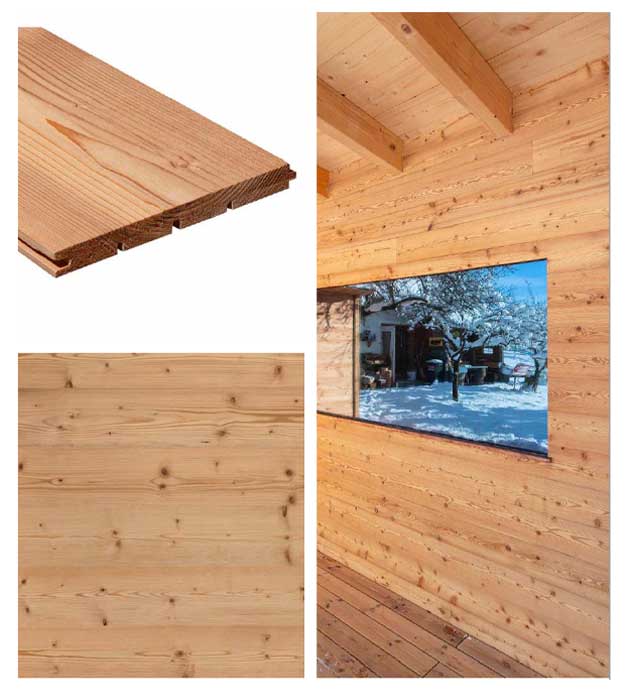 Lames Epicéa vapo brossé