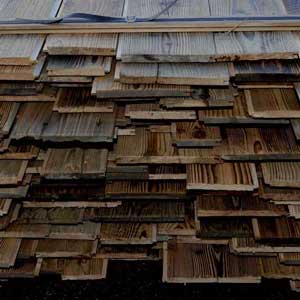 Palette de vieux bois