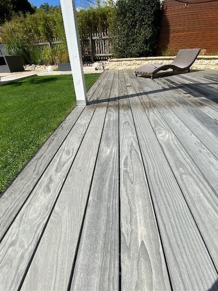 Lames de terrasses en bois Accoya